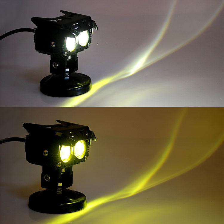 Motorcycle Light Two-color Lens Headlight